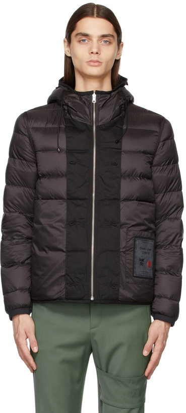 Photo: Ten c Black Down Liner Hooded Jacket