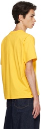 Jacquemus Yellow Le Chouchou 'Le T-Shirt Jacquemus' T-Shirt