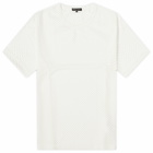 Comme des Garçons Homme Plus Men's Poly Mesh T-Shirt in Off White