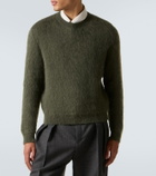 Saint Laurent Mohair and wool-blend sweater