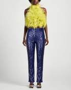 Chiara Boni La Petite Robe Womens Pants Bright in Blue