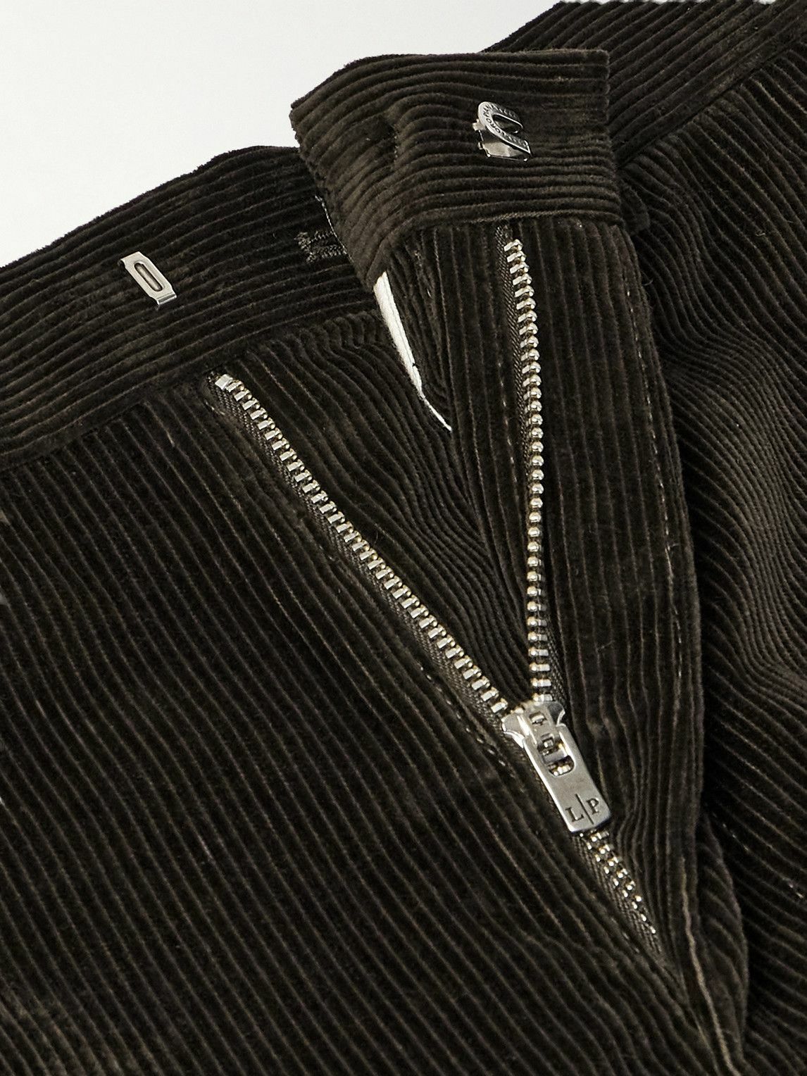 Loro Piana - Jarno Hamptons Straight-Leg Cotton-Corduroy Trousers - Brown