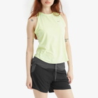 Nike Women's Swift Dri-Fit Tank Top in Volt
