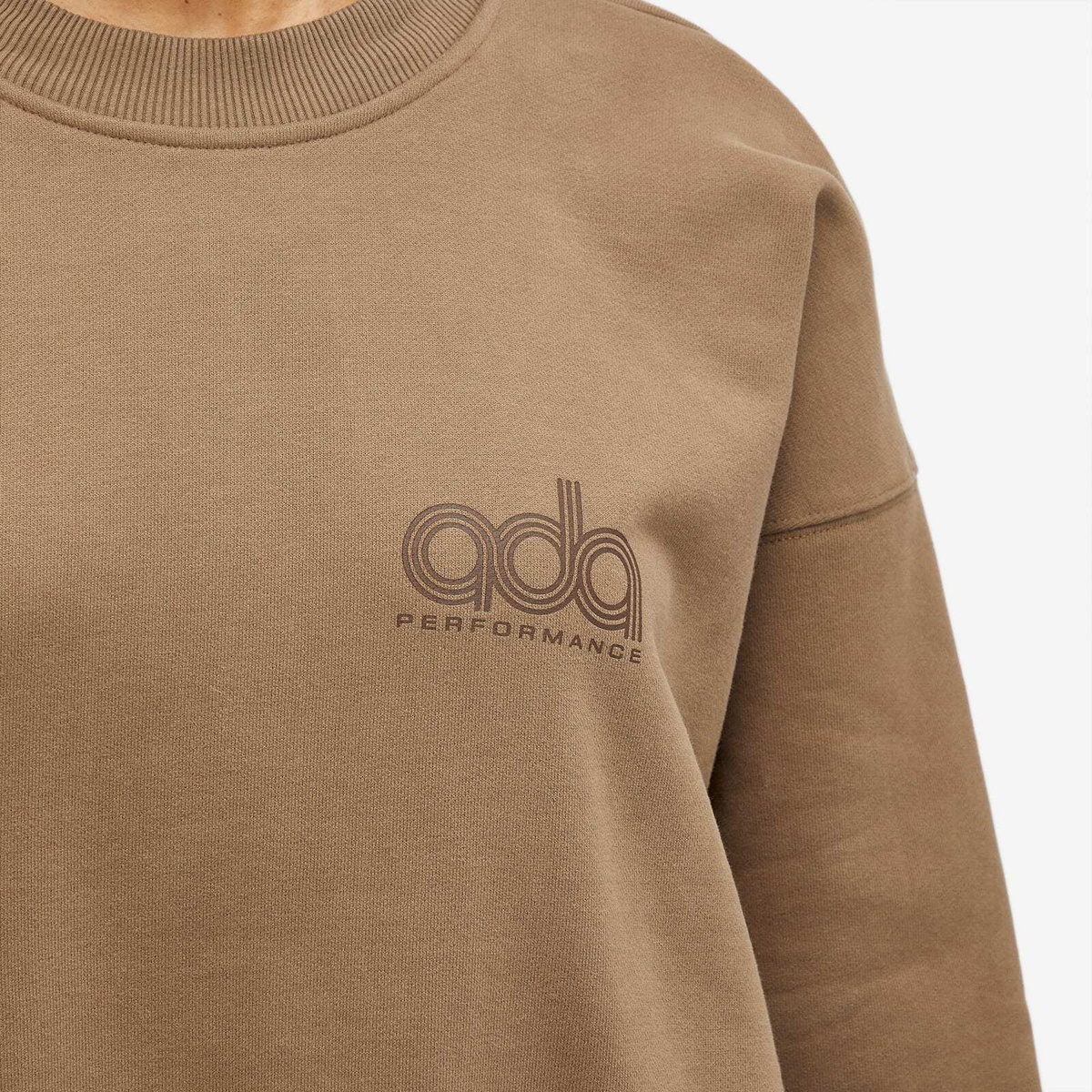 Divided H&M Women's Dark brown Pullover Oversized Sweatshirt