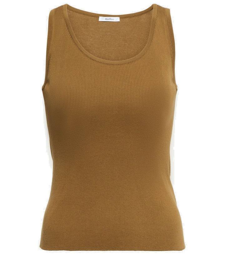 Photo: Max Mara - Show cotton jersey tank top