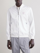 Brunello Cucinelli - Logo-Appliquéd Shell Jacket - White