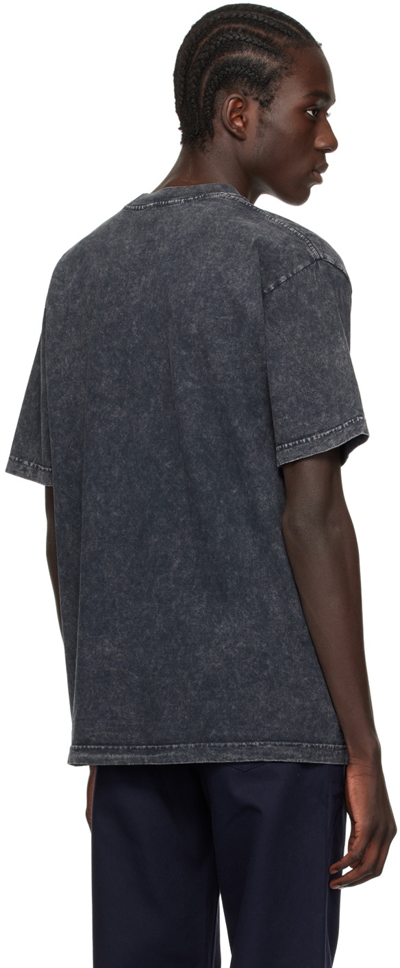 K.NGSLEY Black 'BUSHWICK' T-Shirt