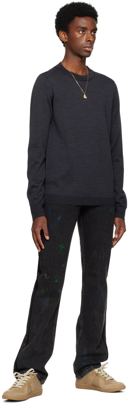Veneda Carter SSENSE Exclusive Gold VC014 Vertical Heart