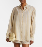 The Frankie Shop Lui striped shorts