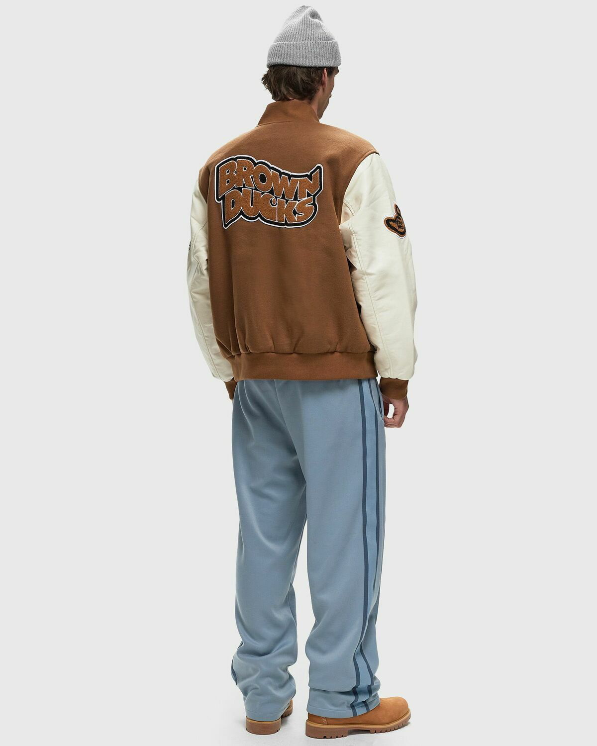 Carhartt Wip Brown Ducks Bomber Brown/White Bomber Jackets