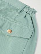 Visvim - Carrol Tapered Cotton-Twill Trousers - Green