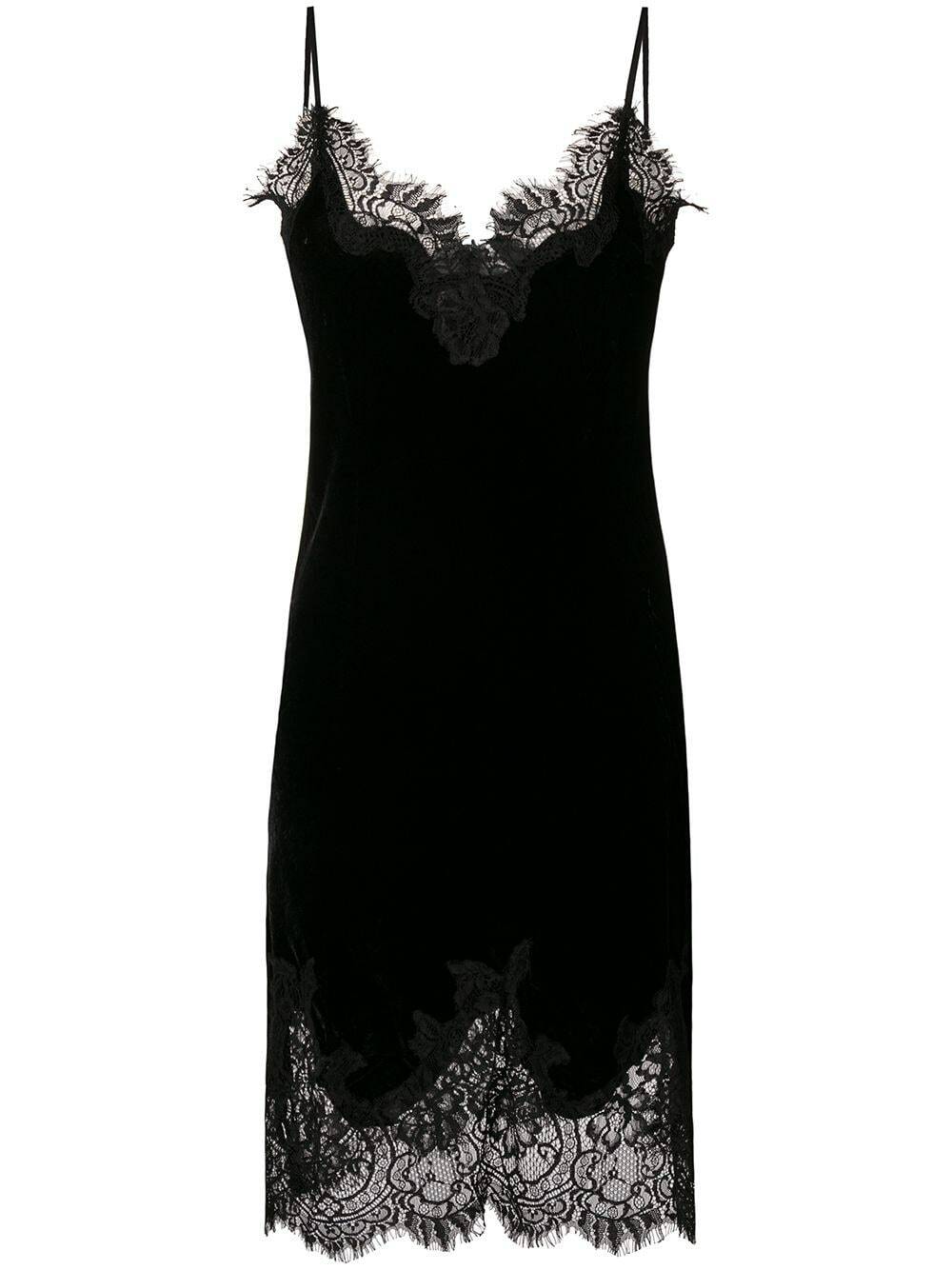 GOLDHAWK - Velvet Midi Dress