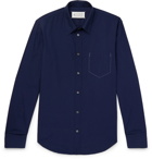 Maison Margiela - Slim-Fit Cotton-Poplin Shirt - Men - Navy