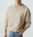 Loewe Anagram embroidered cotton sweatshirt