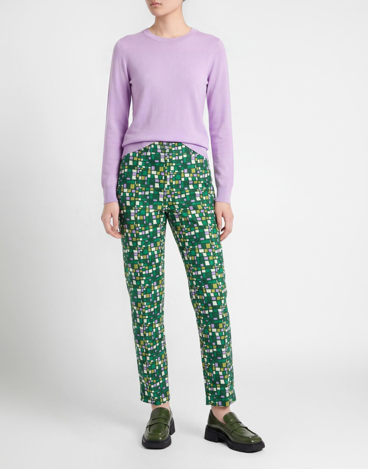 Weekend Max Mara A Weekend With Ashley Park Womens Pants in Green