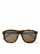 Gucci Eyewear - '80s Monaco Aviator-Style Tortoiseshell Acetate Sunglasses