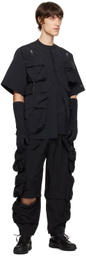 Archival Reinvent Black WIND AND SEA Edition Military Bags Shirt