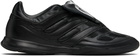 Y-3 Black Leather Predator Precision Sneakers