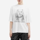 Anine Bing Women's AVI Kate Moss T-Shirt in White