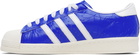 BAPE Blue & White adidas Originals Edition SSTR Sneakers