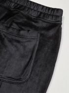 TOM FORD - Modal-Blend Velour Drawstring Shorts - Black