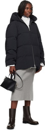Jil Sander Black Quilted Down Jacket