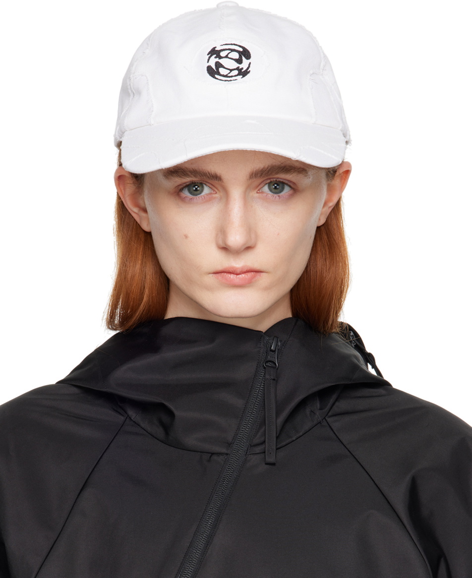 Siem Rombaut Rombaut SSENSE Exclusive White Boccaccio Cap Rombaut