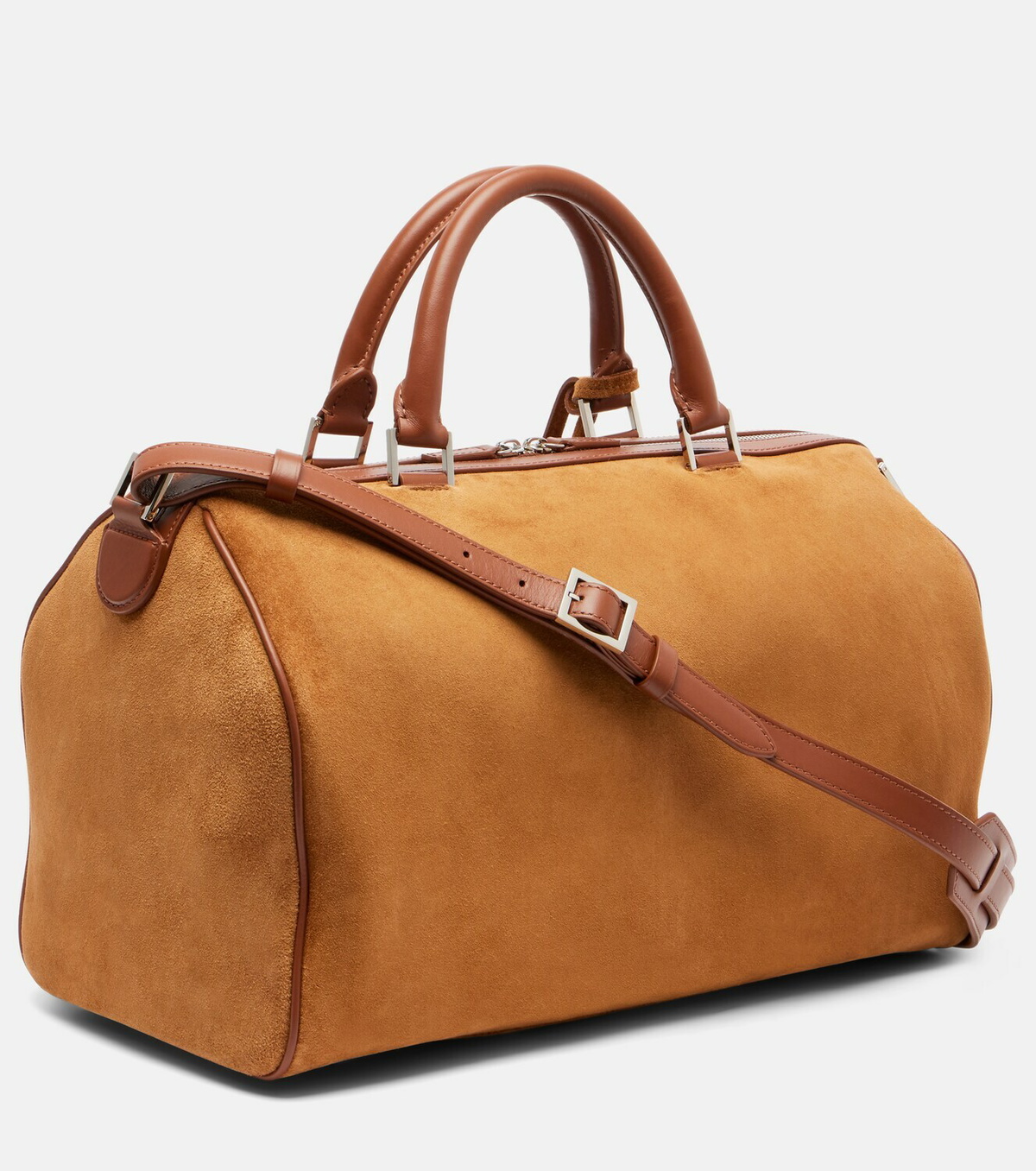 Magda Butrym Varsovia suede duffel bag