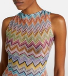 Missoni Zigzag lamé beach cover-up