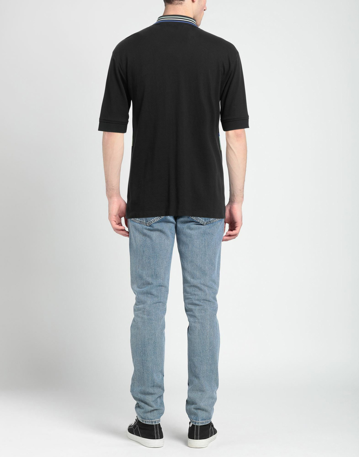 Ahluwalia Mens Polo shirt in Black