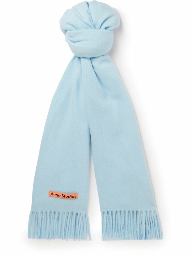 Photo: Acne Studios - Fringed Wool Scarf