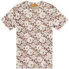 Rejina Pyo Women's Adina Fitted Lace T-Shirt in Brown