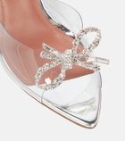Amina Muaddi Rosie crystal-embellished PVC sandals
