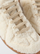 Maison Margiela - Replica Faux Shearling Sneakers - Neutrals