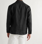 NN07 - Oscar Linen Jacket - Black