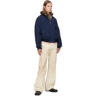 Polo Ralph Lauren Navy Nylon Bomber Jacket