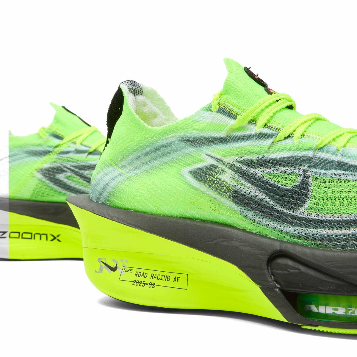 Nike Alphafly 3 Sneaker in Black/Volt/White