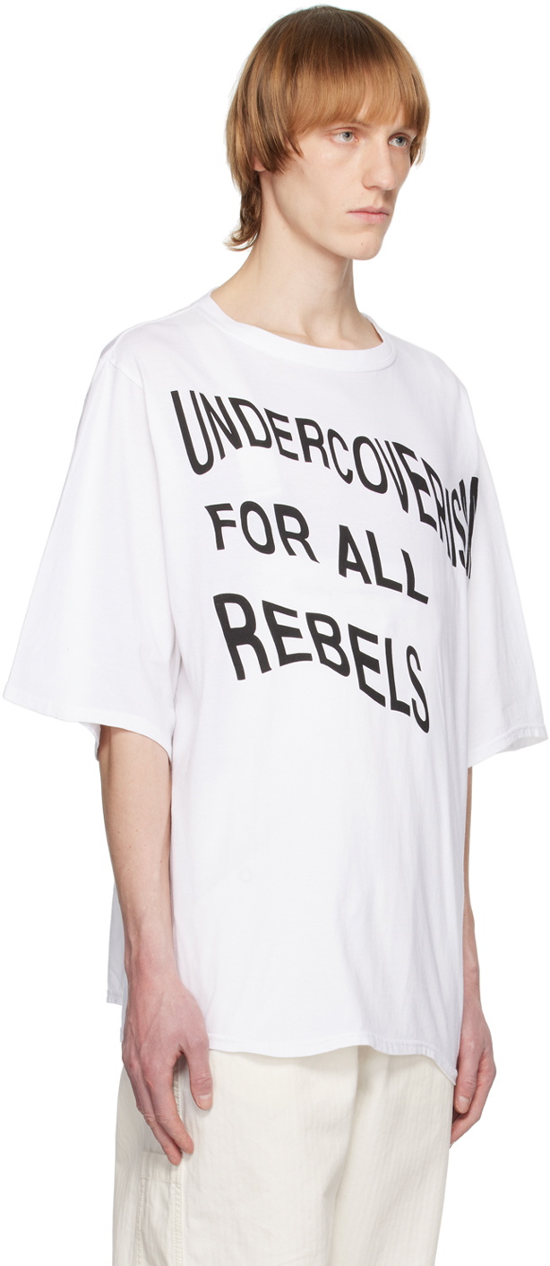 Undercoverism White Printed T-Shirt