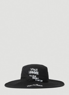 X New Era Hat in Black