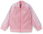 adidas Kids Kids Pink & White Adicolor SST Little Kids Track Suit