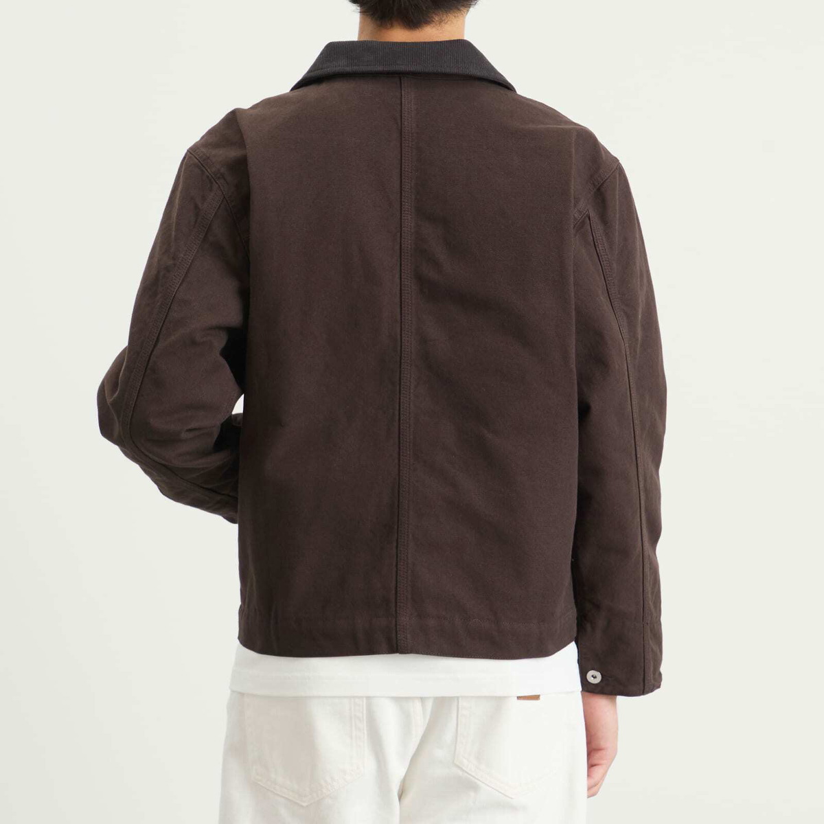 Polar Skate Co. Men's Quilt Lined Cliff Jacket in Chocolate