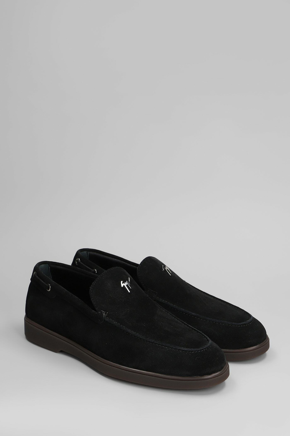 Giuseppe Zanotti The Maui Loafers In Black Suede