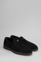 Giuseppe Zanotti The Maui Loafers In Black Suede