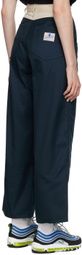 BAPE Navy Painter Trousers