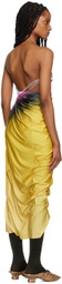 FAL-ASH Yellow Signature Maxi Dress