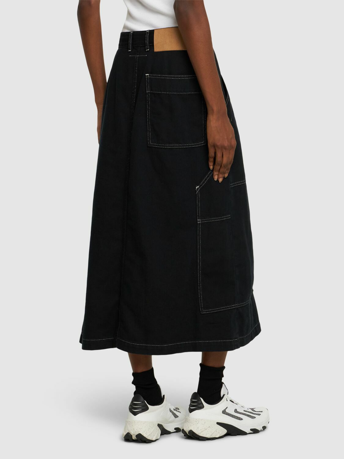 スカート Mm6 Maison Margiela Long Denim Skirt MM6 Maison Margiela - Long Denim Skirt | HBX - Globally