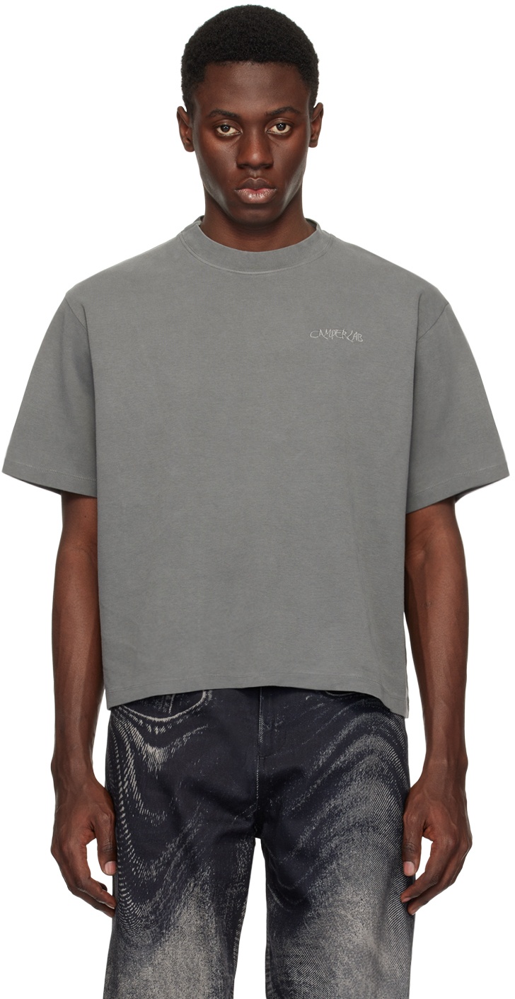 Photo: CAMPERLAB Gray Cutout T-Shirt
