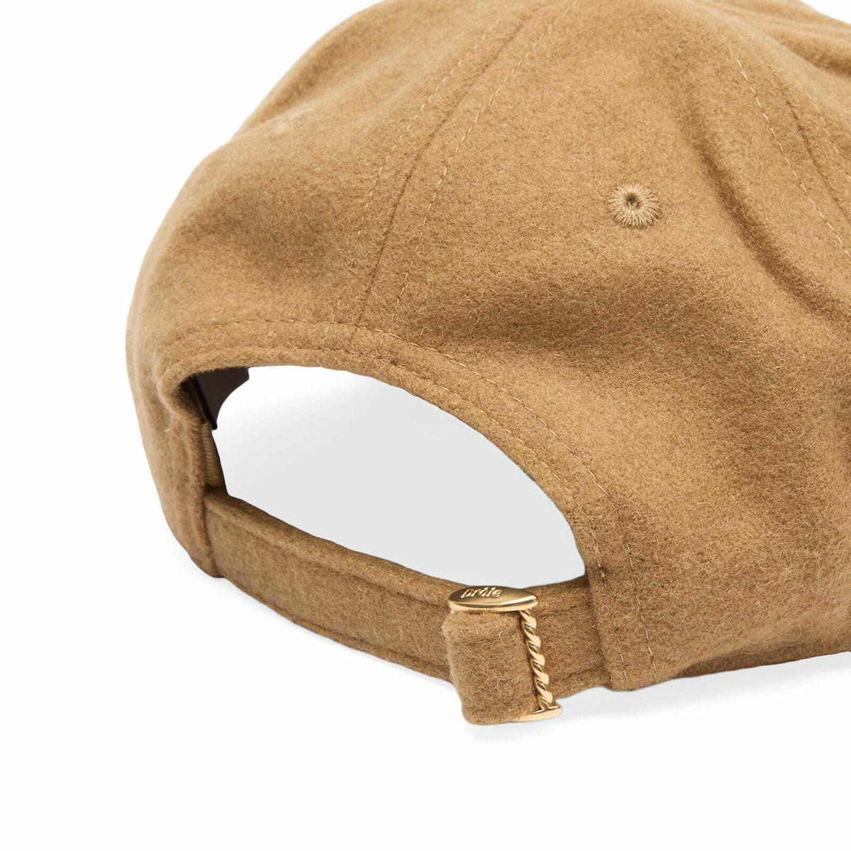 Drôle de Monsieur Men's Drole De Monsieur Monogram Cap in Beige 
