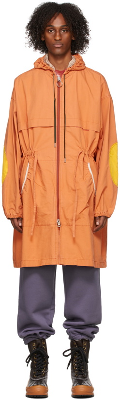 Photo: Acne Studios Orange Oarka Coat