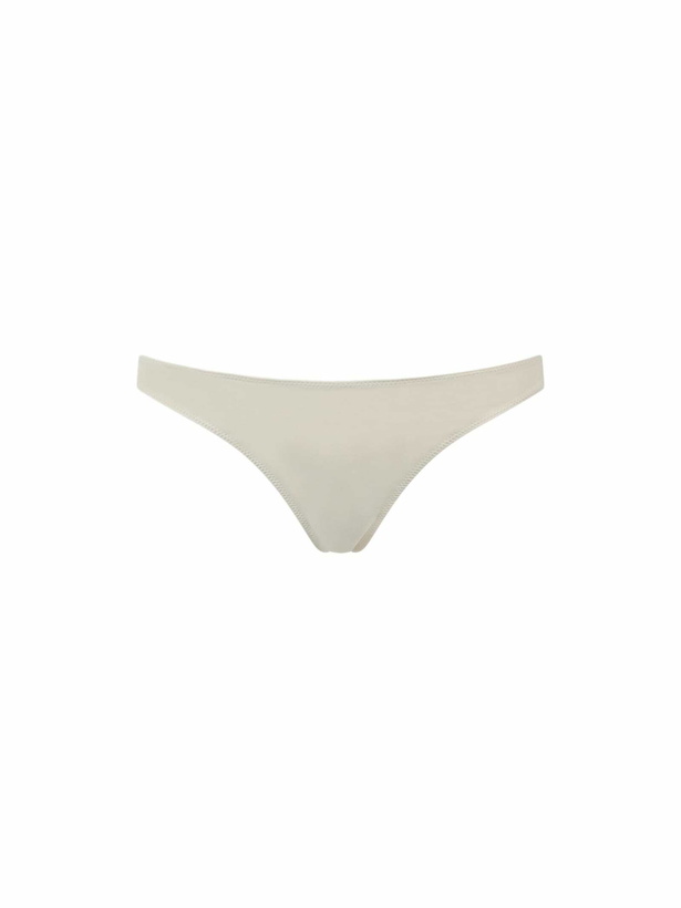 Photo: MC2 Saint Barth Woman Cream Classic Swim Briefs Lido